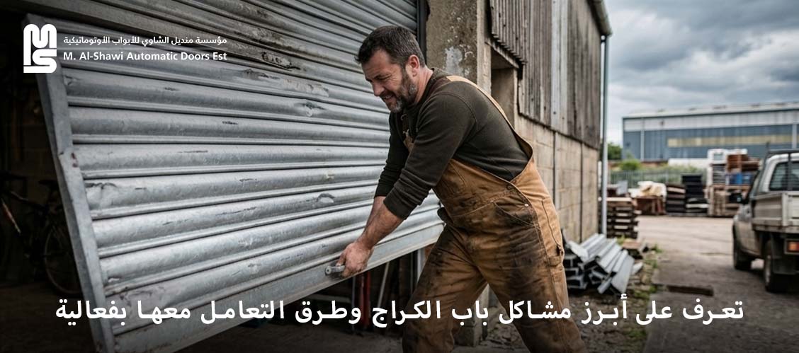 كل ما تريد معرفته عن مشاكل باب الكراج وأسبابها وطرق إصلاحها